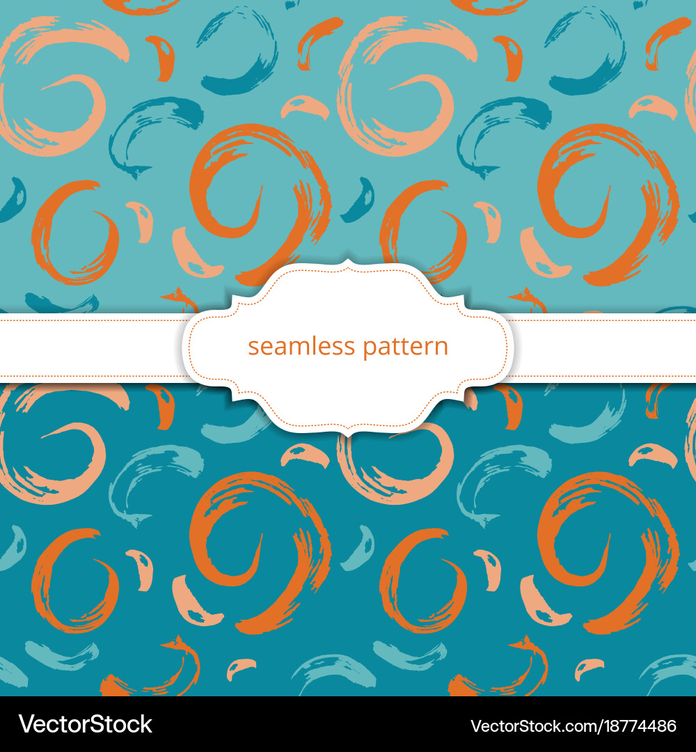 Seamless pattern abstract background vector image