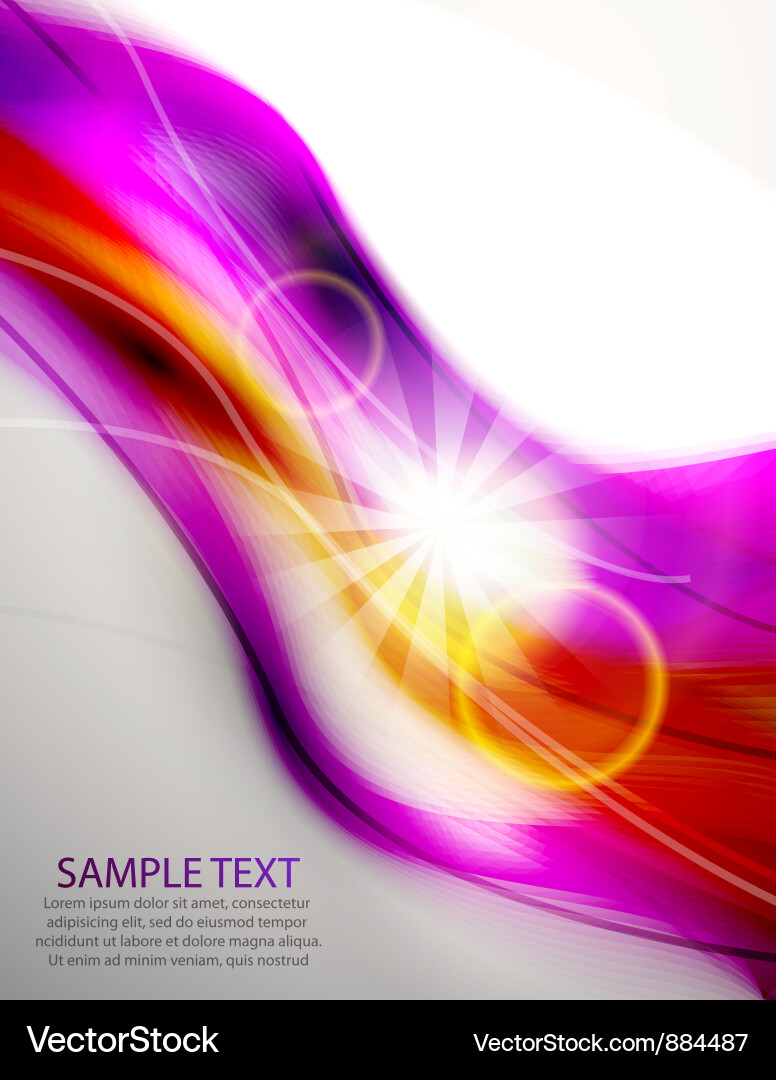 Abstract wave shiny background Vector Image