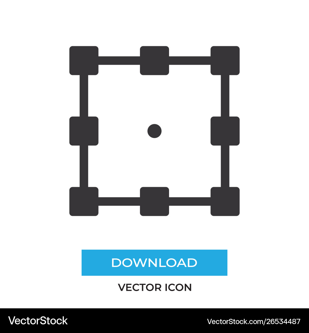 Transform box icon simple sign for web site Transform box icon simple sign for web site vector image