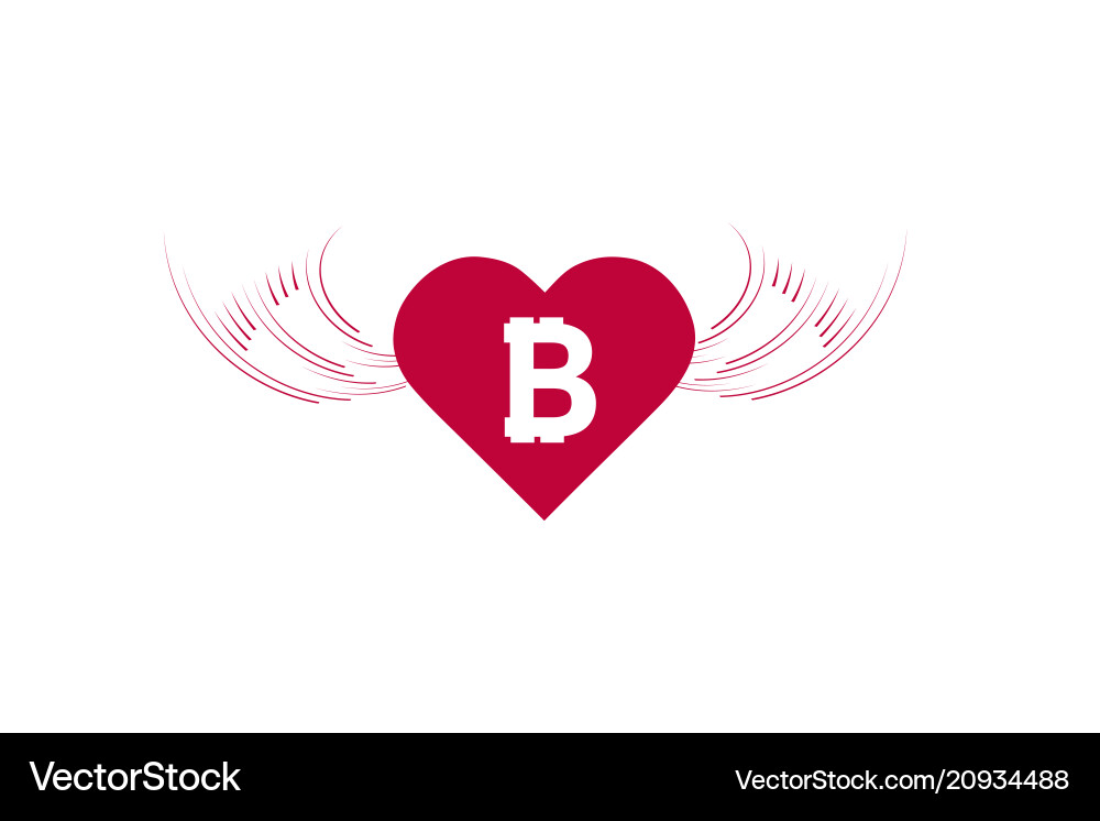 Bitcoin cripto currency blockchain flat Bitcoin cripto currency blockchain flat vector image