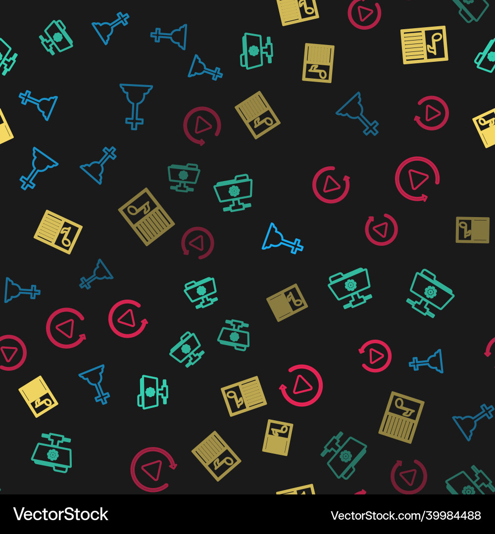 Set line tombstone with cross ftp settings folder Set line tombstone with cross ftp settings folder vector image