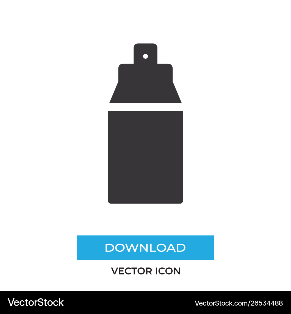 Spray icon simple sign for web site and mobile app Spray icon simple sign for web site and mobile app vector image