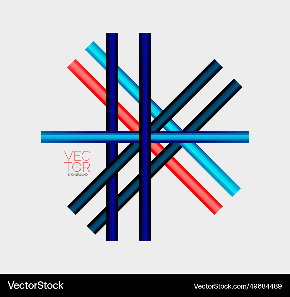 Abstract color straight lines background Abstract color straight lines background vector image
