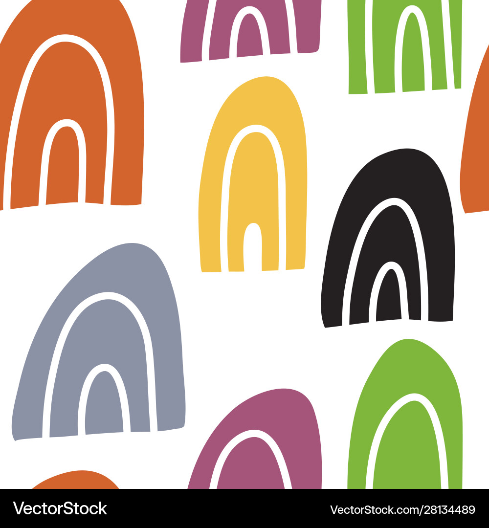 Abstract seamless pattern Vector Image