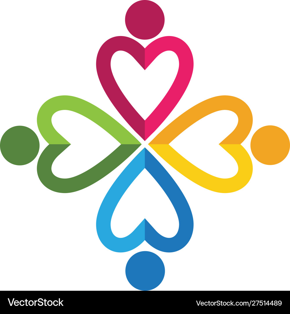 Adoption und Community Care Logo Adoption und Community Care Logo vektorbild