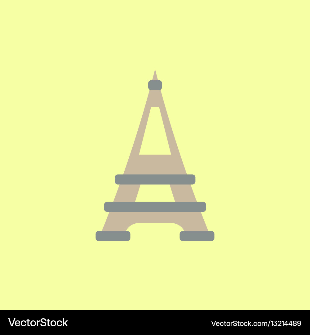 Eiffel tower vector image