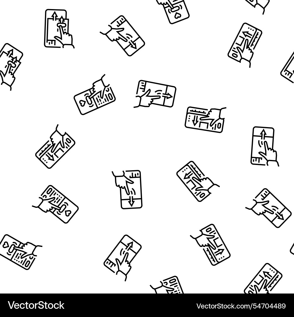 Ui ux digital develop code app seamless pattern Ui ux digital develop code app seamless pattern vector image