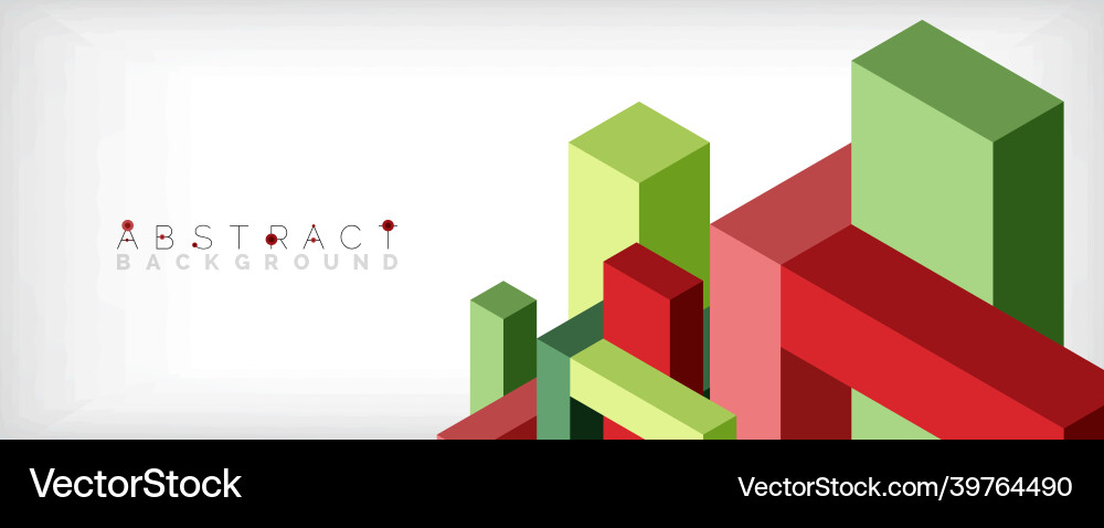 Abstract background 3d cubes cubic elements Abstract background 3d cubes cubic elements vector image