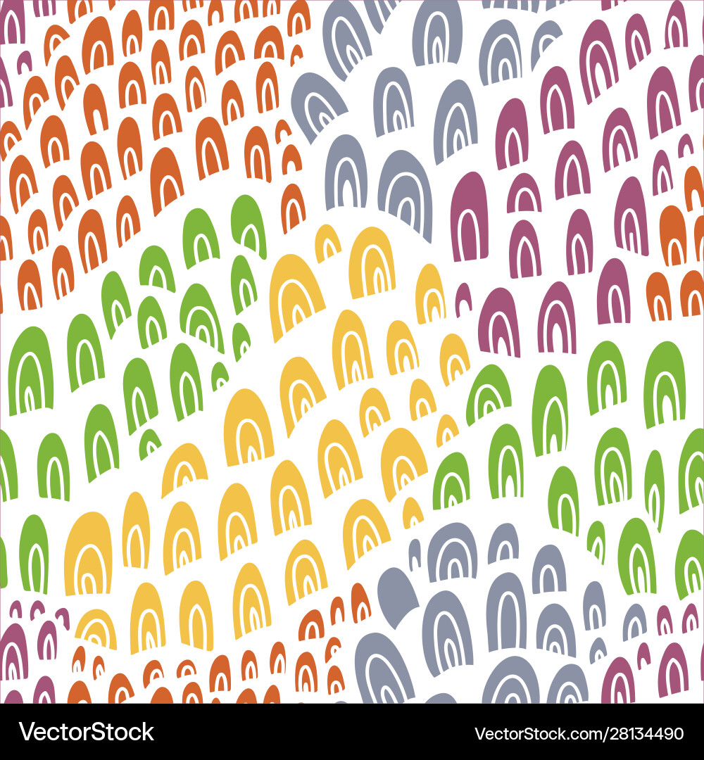 Abstract seamless pattern Vector Image