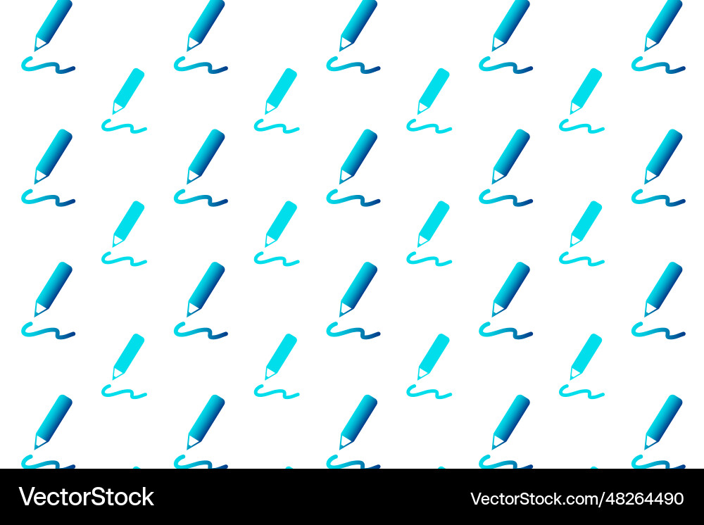 Abstract signature pattern background vector image