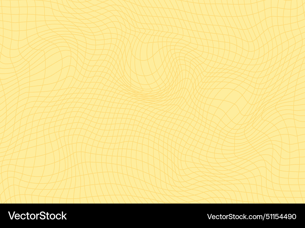 Yellow retro psychedelic checkerboard pattern Yellow retro psychedelic checkerboard pattern vector image