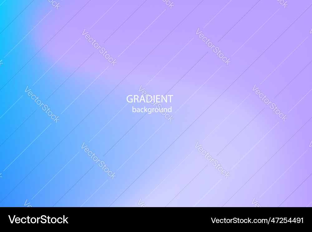 Abstract blurred gradient colorful background vector image