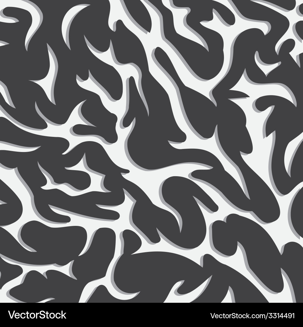 Abstract wild pattern background vector image
