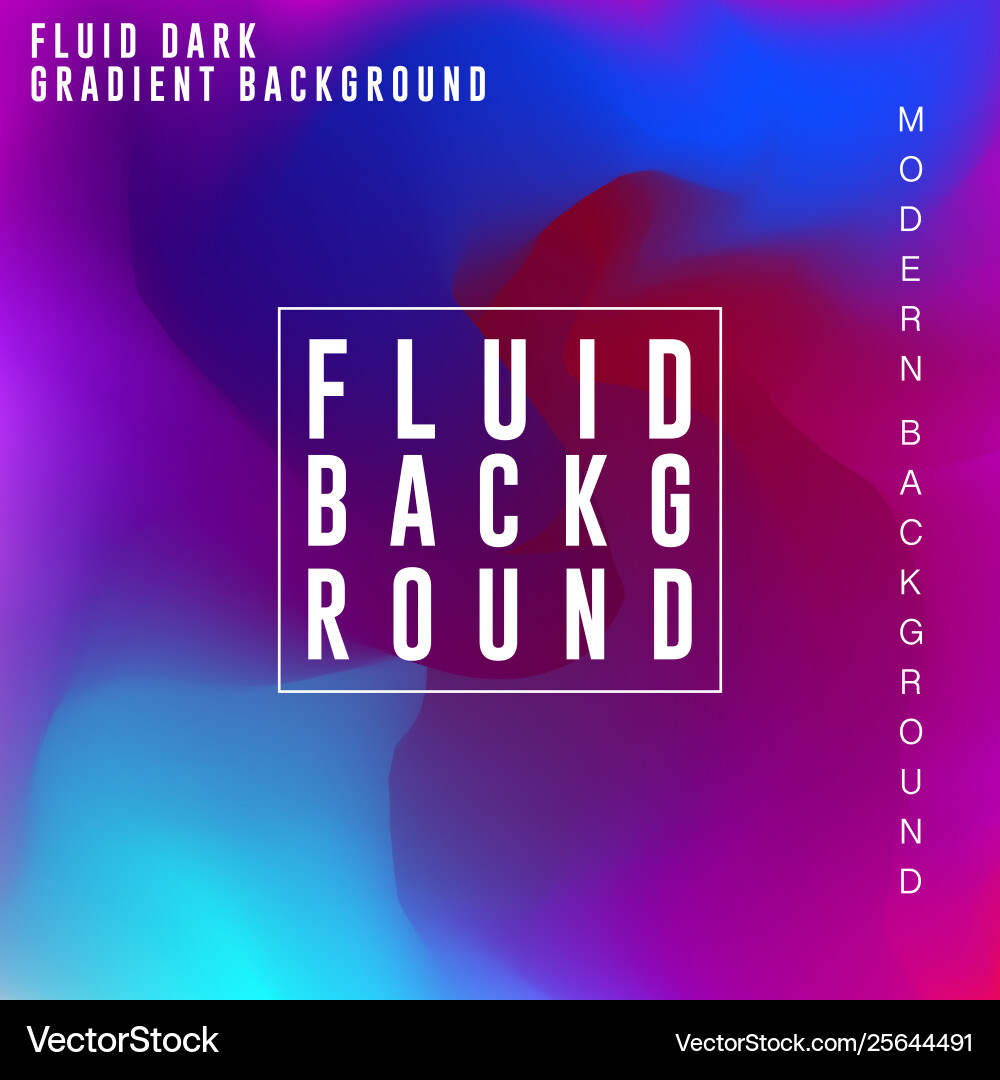 Dark fluid gradient background design abstract Dark fluid gradient background design abstract Vector Image