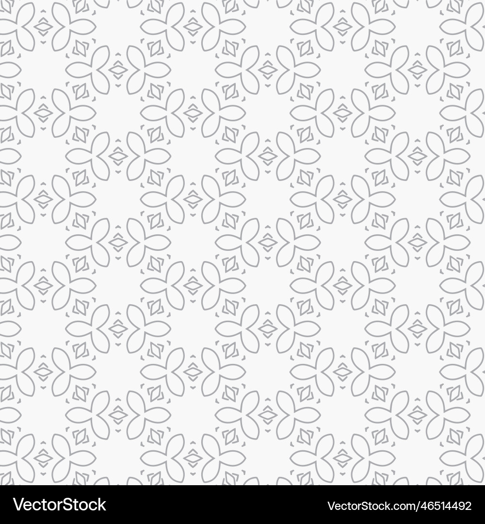 Abstract flower made with lines background pattern vector image