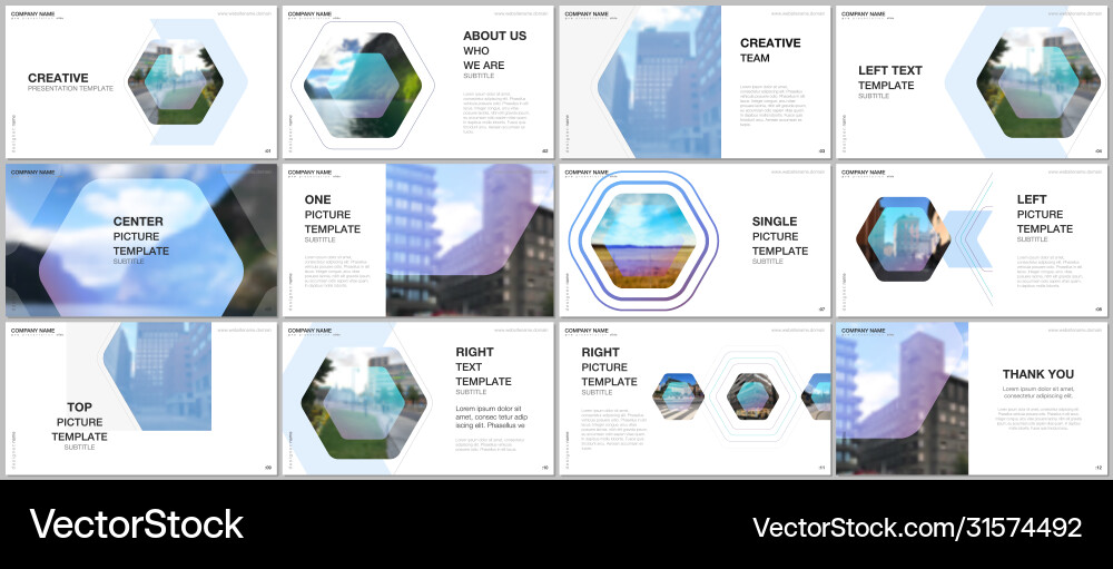 Presentation design templates multipurpose Presentation design templates multipurpose vector image