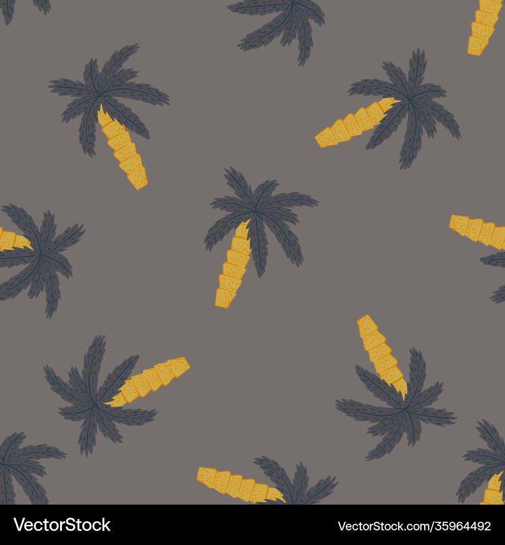 Random seamless abstract pattern with botanic Random seamless abstract pattern with botanic vector image