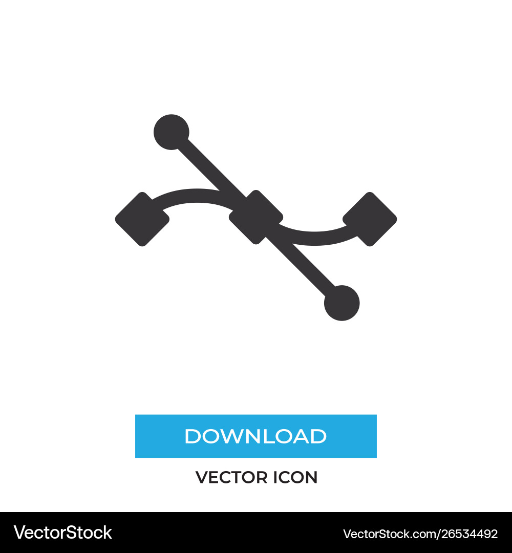 S curve icon simple sign for web site and mobile S curve icon simple sign for web site and mobile vector image