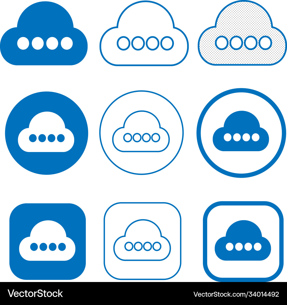Simple cloud icon sign for web and app Simple cloud icon sign for web and app vector image
