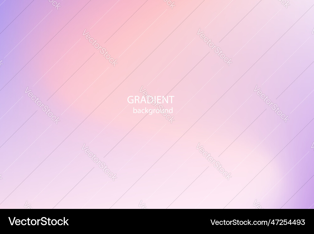 Abstract blurred gradient colorful background vector image