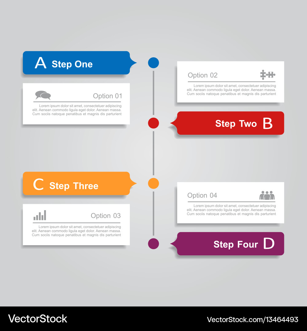 Infographic report template with place for data Infographic report template with place for data vector image