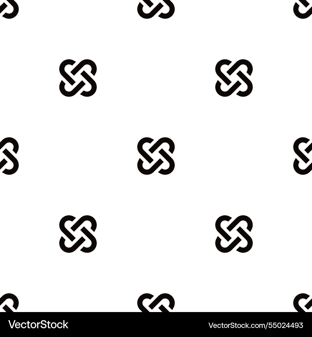 Irish seamless pattern with celtic design Vector Image