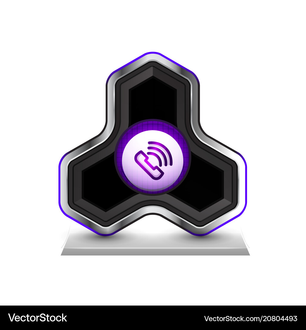Old fashioned phone button call center support Old fashioned phone button call center support vector image