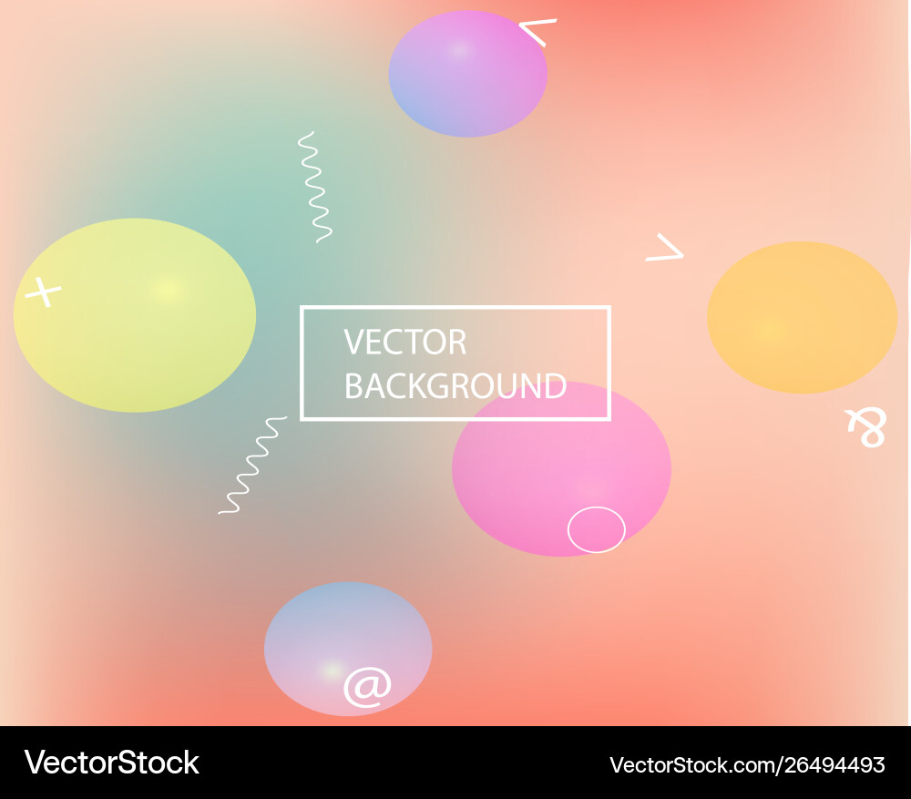 Vibrant dynamic texture template Vector Image