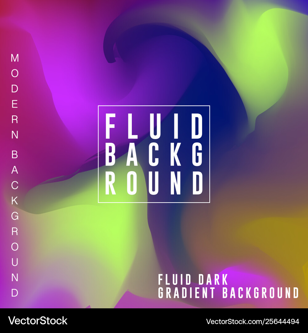 Dark fluid gradient background design abstract Dark fluid gradient background design abstract Vector Image