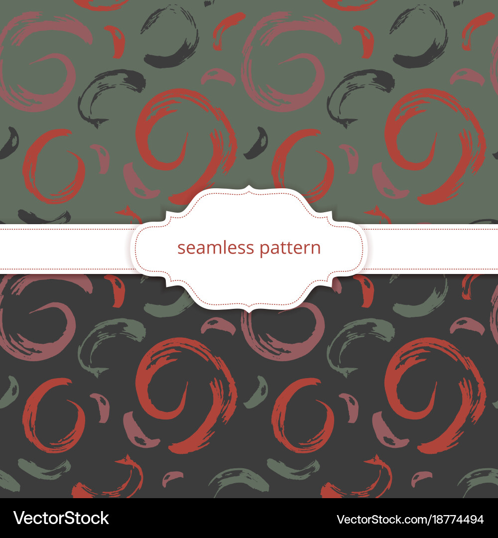 Seamless pattern abstract background vector image