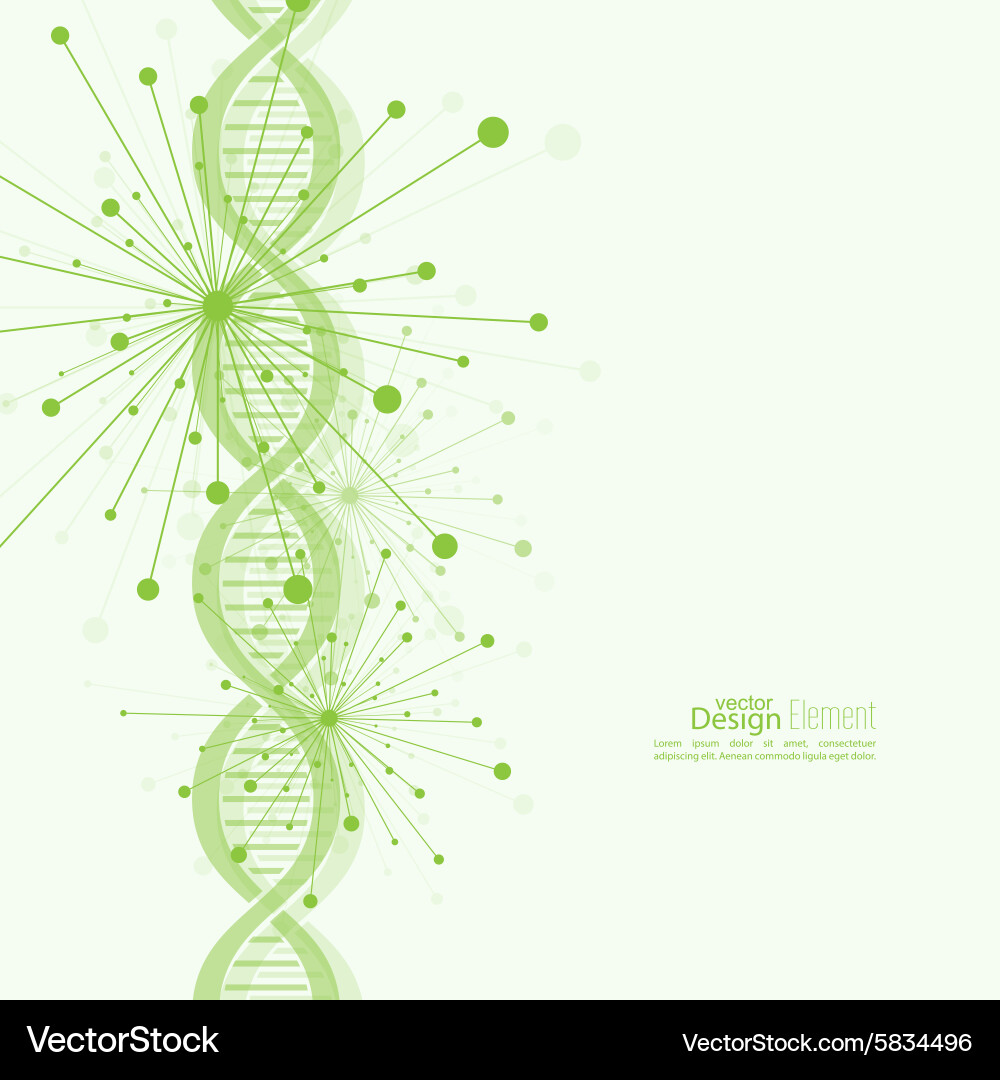 Array with dynamic emitted particles vector image