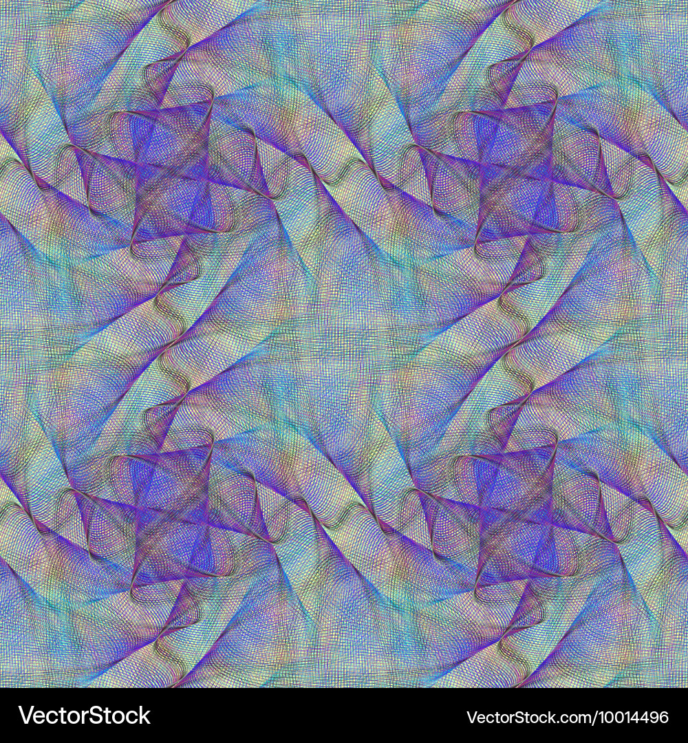 Fractal design pattern background vector image