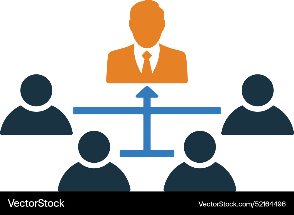 Hierarchy icon Royalty Free Vector Image - VectorStock