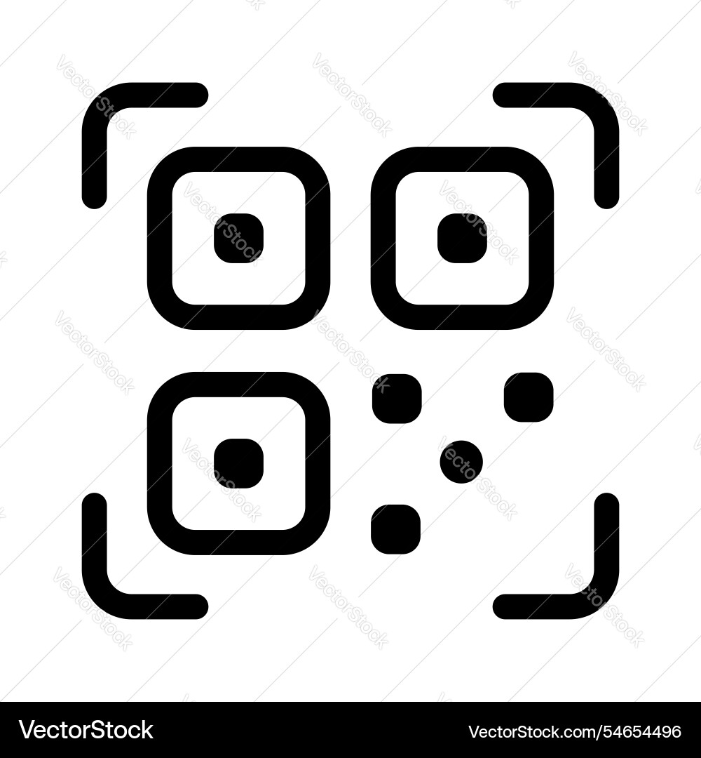 Qr code Vector Image
