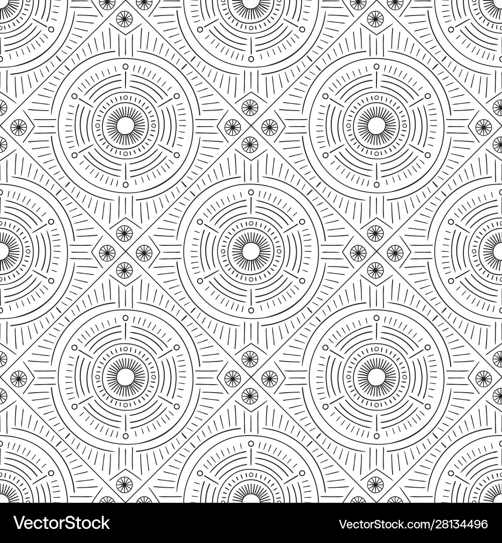 Seamless abstract pattern Vector Image