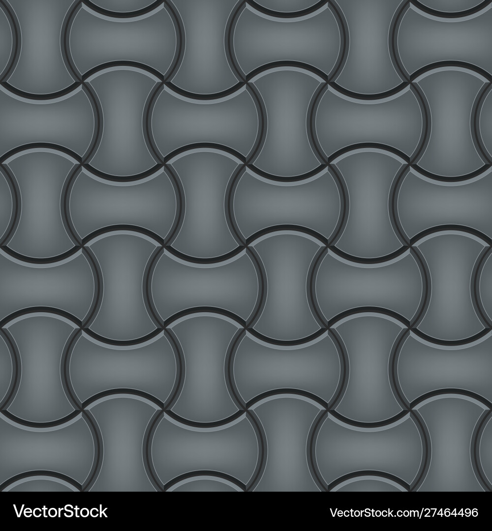 Seamless pattern cobblestone pavement Seamless pattern cobblestone pavement vector image