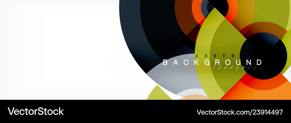 Abstract background circle design Vector Image