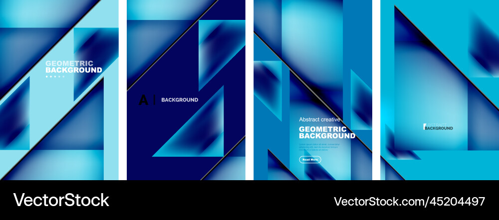 Set of abstract backgrounds - overlapping Set of abstract backgrounds - overlapping Vector Image