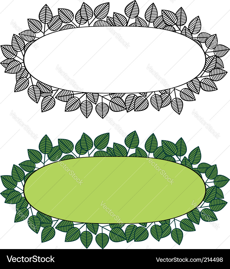 Elegant frame Vector Image