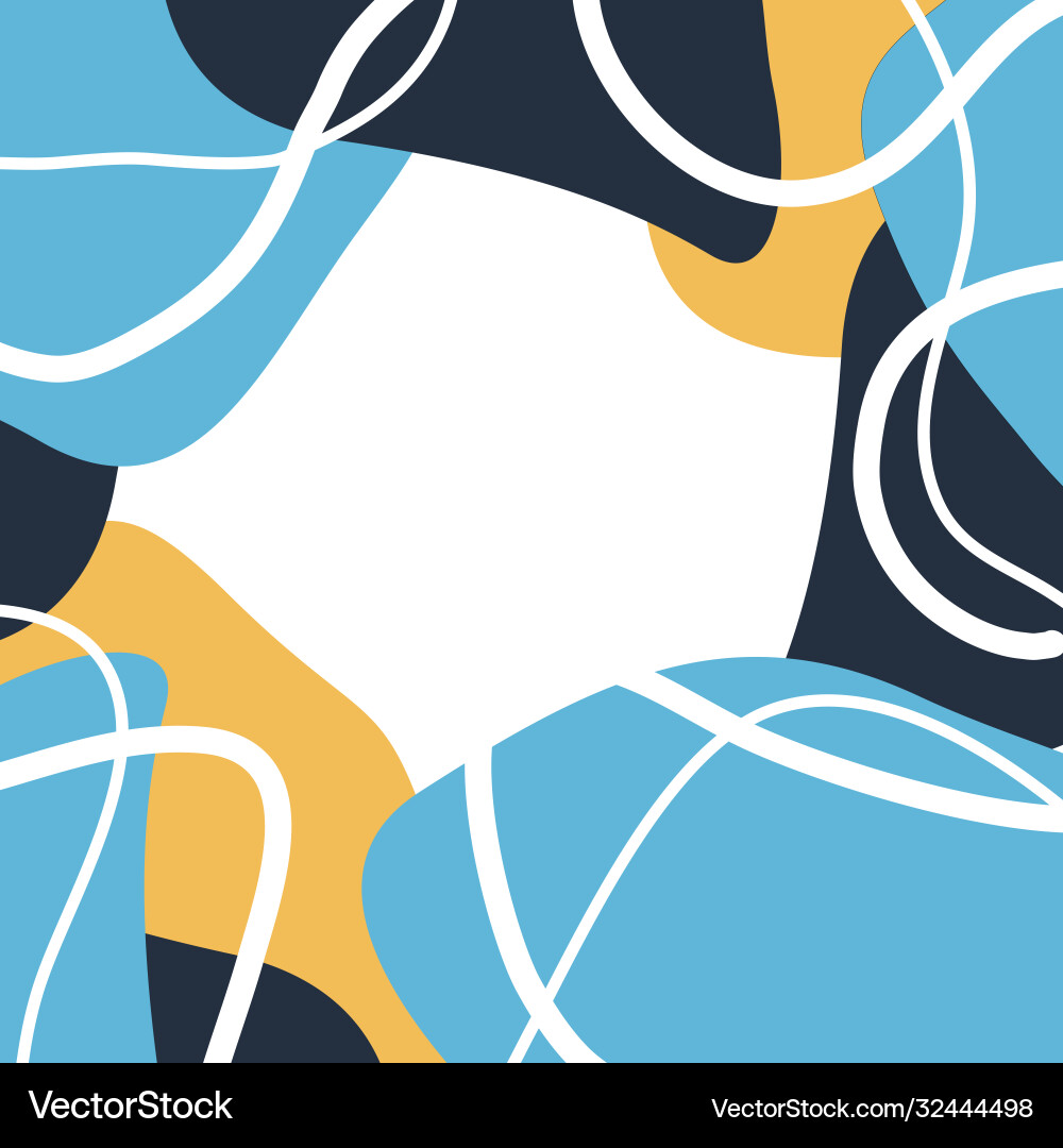 Scribble abstract design background vector image