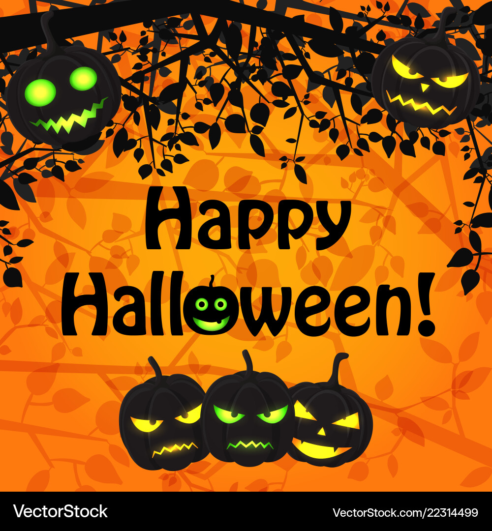 Cartoon halloween natürliche Vorlage Cartoon halloween natürliche Vorlage vektorbild