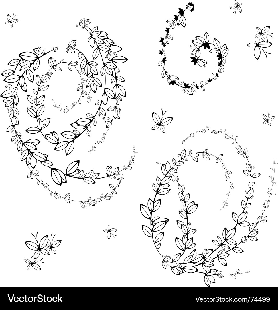 Design elements Vector Image