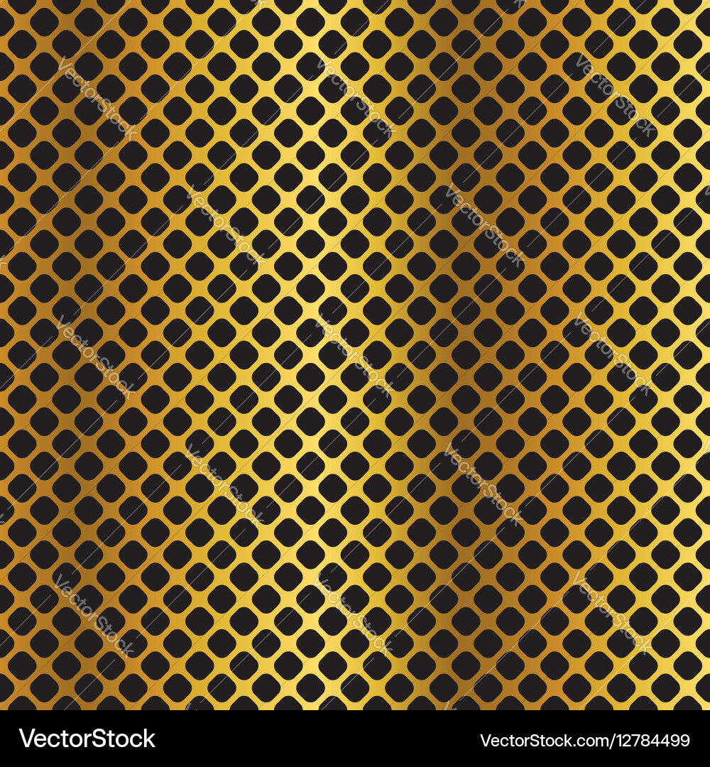 Metallic Diagonal Grid Background vector image