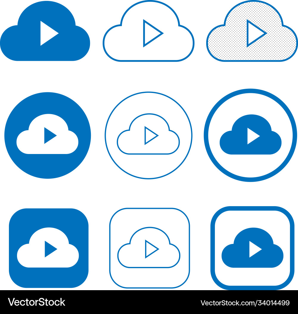 Simple cloud icon sign for web and app Simple cloud icon sign for web and app vector image
