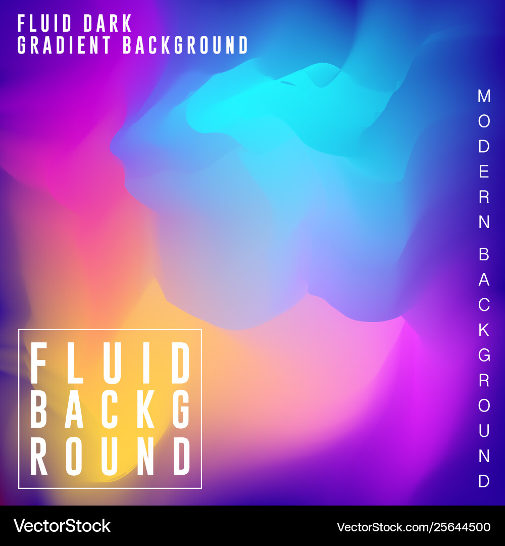 Dark fluid gradient background design abstract Dark fluid gradient background design abstract Vector Image