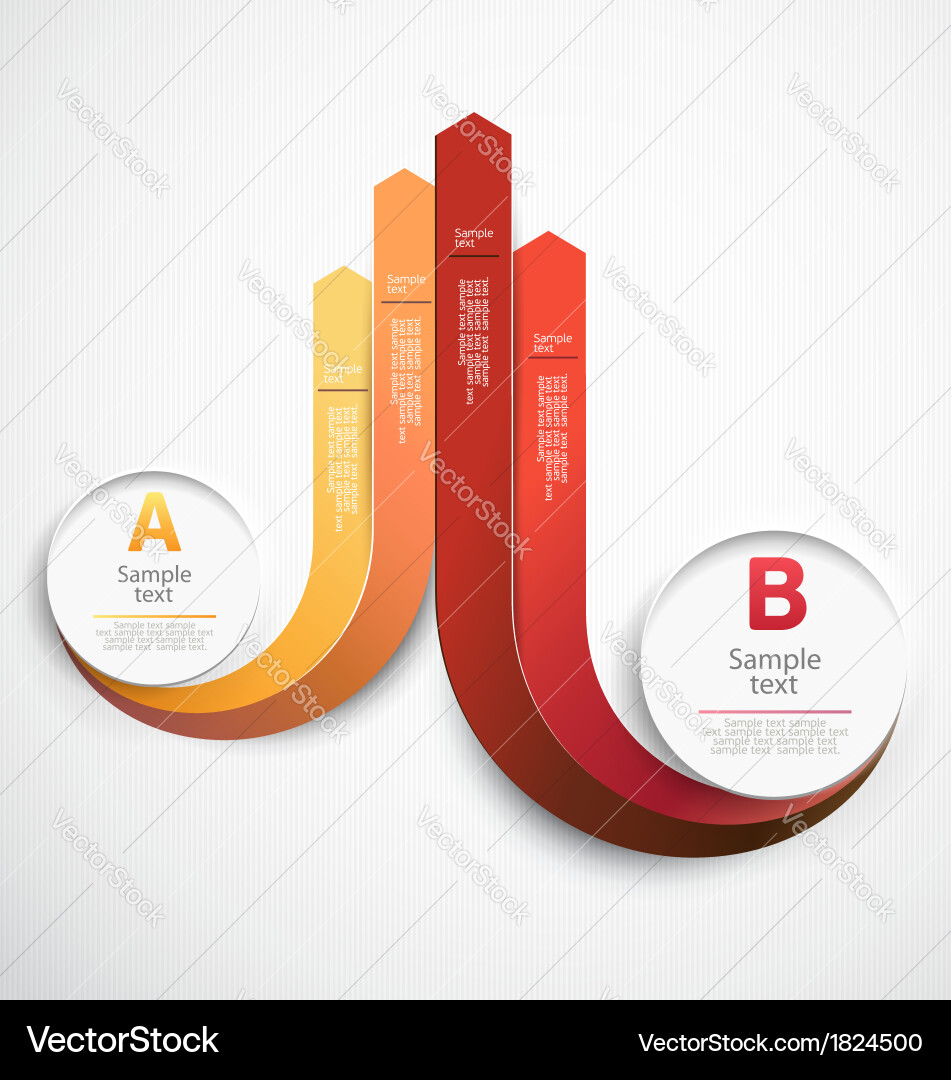 Dynamic Data Charts vector image