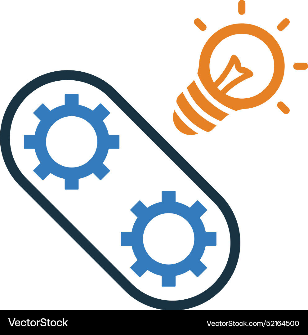 Idea generate icon Vector Image