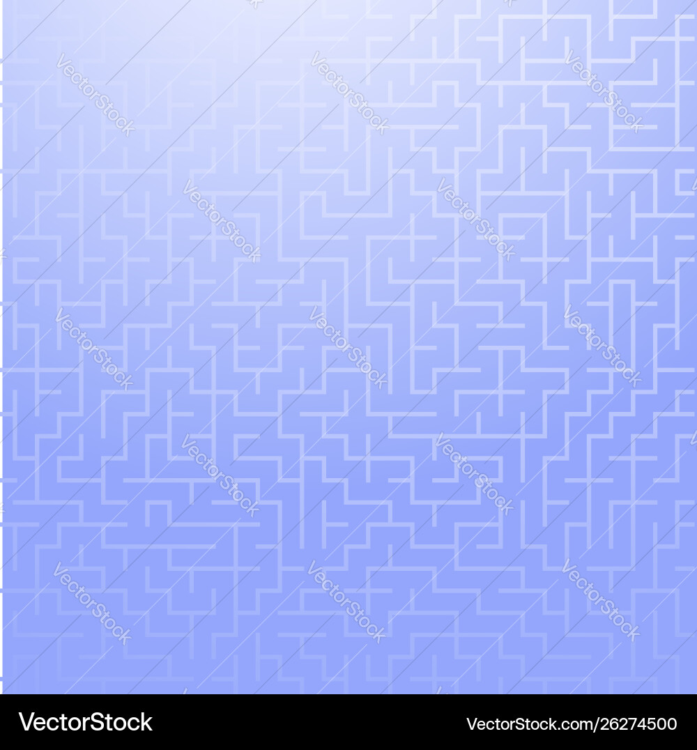 Square color maze pattern simple flat Square color maze pattern simple flat vector image