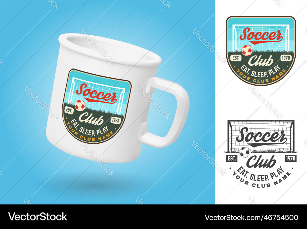 White camping cup realistic mug mockup template White camping cup realistic mug mockup template vector image