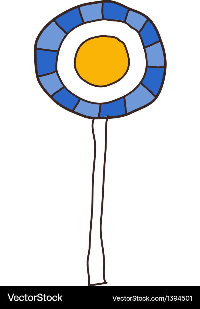 A view of sign post Vector Image